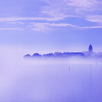 Buy canvas prints of Blue Hour Sea Mist by Taina Sohlman