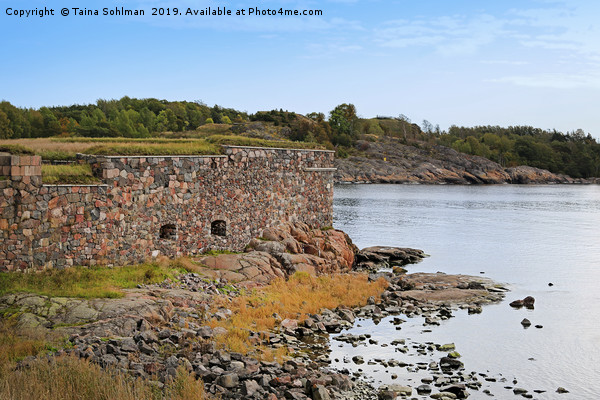 Historic Fortress by the Sea  Picture Board by Taina Sohlman
