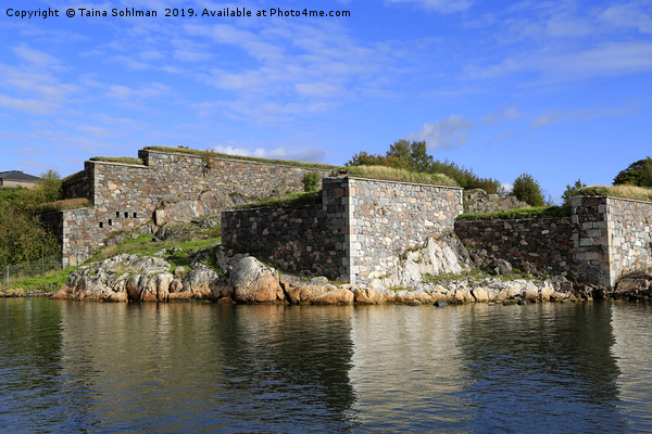 Fortifications in Fortress of Suomenlinna Picture Board by Taina Sohlman