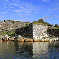 Buy canvas prints of Fortifications in Fortress of Suomenlinna by Taina Sohlman