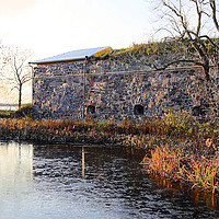 Buy canvas prints of Suomenlinna Fortifications by Frozen Pond Digital  by Taina Sohlman