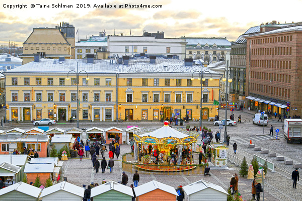 Christmas Market  Picture Board by Taina Sohlman