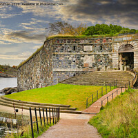 Buy canvas prints of King's Gate in Suomenlinna, Finland by Taina Sohlman