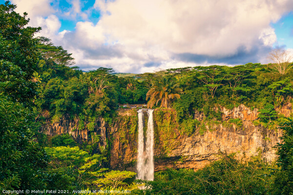 Chamarel Waterfalls, Black River Gorges National Park, Chamarel, Picture Board by Mehul Patel