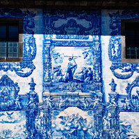 Buy canvas prints of Capela (Chapel) das Almas - Porto, Portugal by Mehul Patel