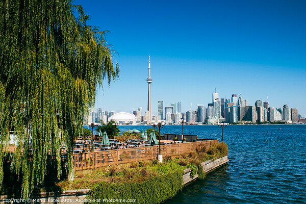Toronto skyline from Toronto Island Picture Board by Mehul Patel