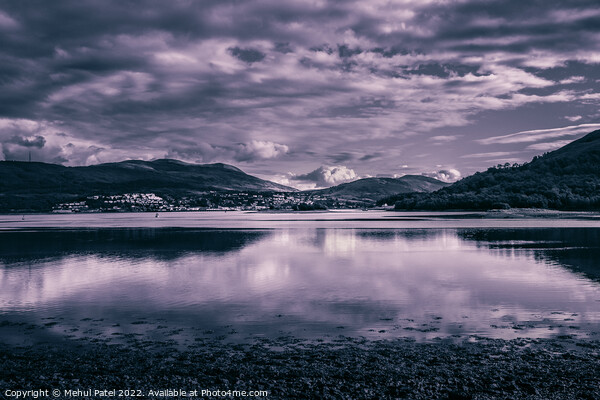 View of Fort William across from Corpach Basin on Loch Linnhe Picture Board by Mehul Patel