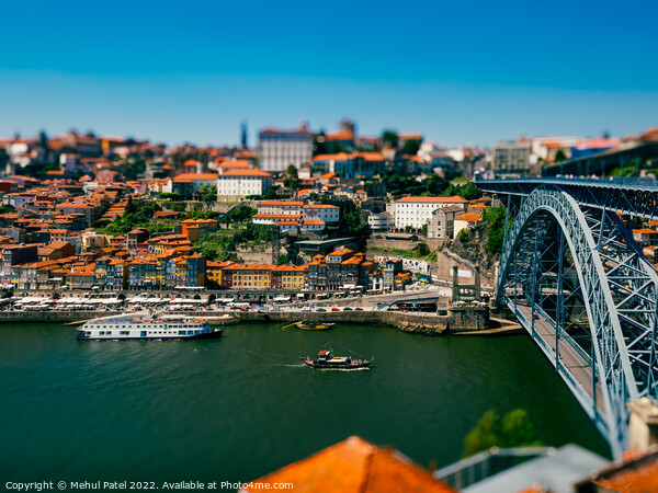 River Douro and Ponte Luis I bridge - Porto, Portugal Picture Board by Mehul Patel