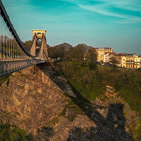 Buy canvas prints of Clifton suspension bridge, Bristol, UK by Mehul Patel