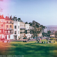 Buy canvas prints of Sion Hill, Clifton Village, Bristol, England by Mehul Patel