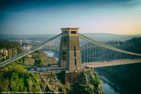 Tower of the Clifton Suspension bridge Picture Board by Mehul Patel