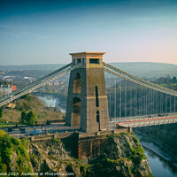Buy canvas prints of Tower of the Clifton Suspension bridge by Mehul Patel