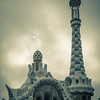 Buy canvas prints of Porter's Lodge building in Parc Guell, Barcelona,  by Mehul Patel