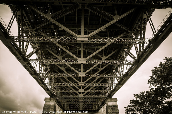 Underneath Sydney Harbour Bridge Picture Board by Mehul Patel