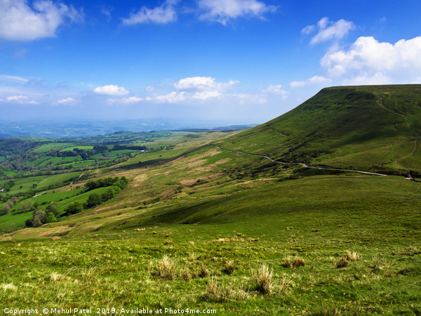 Gospel Pass, Black Mountains - Wales Picture Board by Mehul Patel