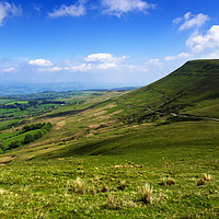 Buy canvas prints of Gospel Pass, Black Mountains - Wales by Mehul Patel