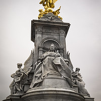Buy canvas prints of The Victoria Memorial, front of Buckingham Palace by Mehul Patel