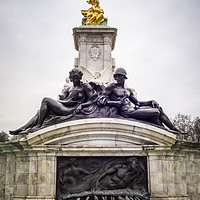 Buy canvas prints of Queen Victoria Memorial, London by Mehul Patel