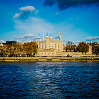 Buy canvas prints of Tower of London by the River Thames, London, UK. D by Mehul Patel