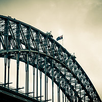 Buy canvas prints of Sydney Harbour Bridge, Sydney, New South Wales, Au by Mehul Patel