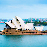 Buy canvas prints of Sydney Opera House, Sydney Harbour, New South Wale by Mehul Patel