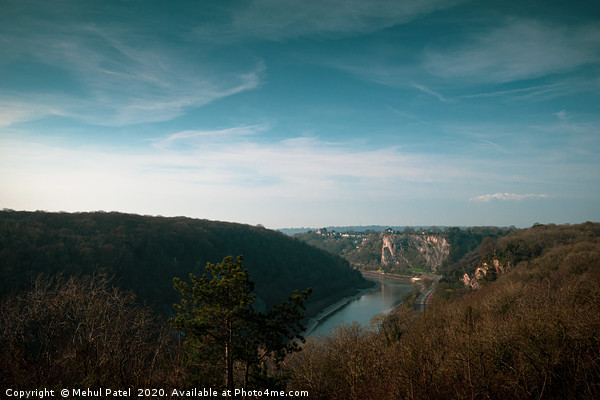 River Avon and the Avon Gorge from Clifton Down, B Picture Board by Mehul Patel