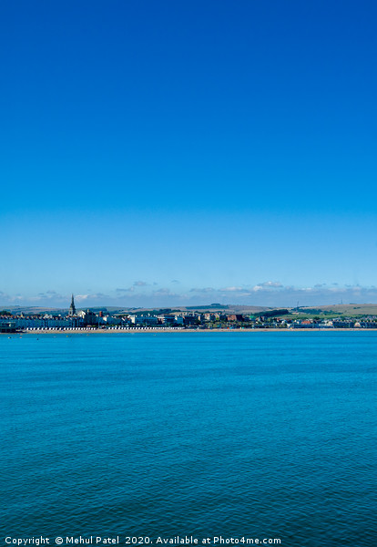 Weymouth Bay with Weymouth beach and seafront in t Picture Board by Mehul Patel