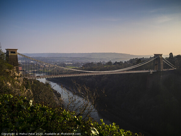 Clifton suspension bridge Picture Board by Mehul Patel
