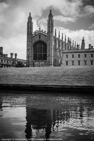 View of King's College Cambridge from the River Cam, Cambridge, England, UK Picture Board by Mehul Patel