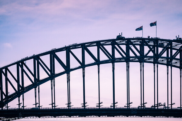 Sydney Harbour Bridge, Sydney, New South Wales, Australia Picture Board by Mehul Patel