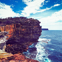 Buy canvas prints of The Gap lookout, Watsons Bay, Sydney, New South Wales, Australia by Mehul Patel