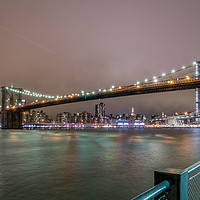 Buy canvas prints of Brooklyn Bridge by Scott Collier