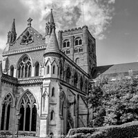Buy canvas prints of The Cathedral & Abbey Church of Saint Alban  by Alessandro Ricardo Uva