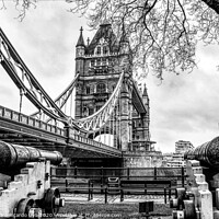 Buy canvas prints of Tower Bridge - London by Alessandro Ricardo Uva