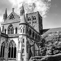 Buy canvas prints of St Albans cathedral by Alessandro Ricardo Uva