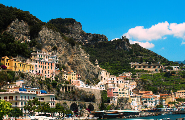 Amalfi Coast - Italy Picture Board by Alessandro Ricardo Uva