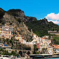 Buy canvas prints of Amalfi Coast - Italy by Alessandro Ricardo Uva