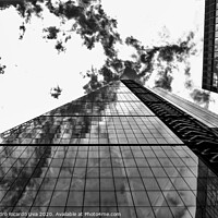 Buy canvas prints of Glass Skyscraper - London city by Alessandro Ricardo Uva