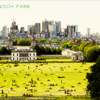 Buy canvas prints of Greenwich Park - London by Alessandro Ricardo Uva