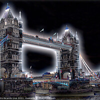Buy canvas prints of London Tower Bridge by Alessandro Ricardo Uva