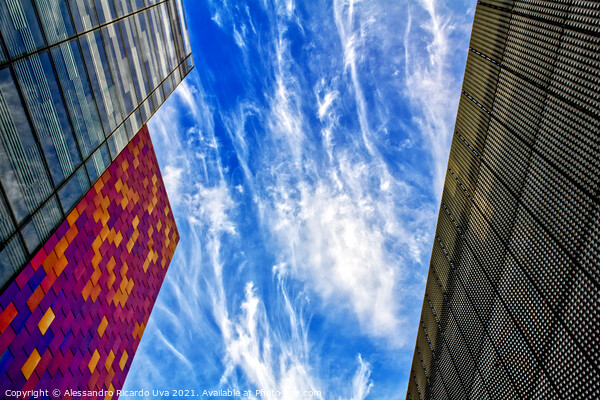 Blue sky - London Picture Board by Alessandro Ricardo Uva