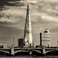 Buy canvas prints of The Shard - London Cityscape  by Alessandro Ricardo Uva
