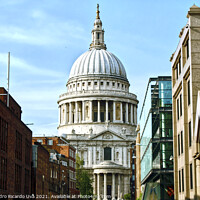 Buy canvas prints of St Paul's Cathedral by Alessandro Ricardo Uva