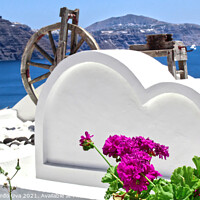 Buy canvas prints of Santorini - Greece by Alessandro Ricardo Uva