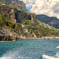 Buy canvas prints of Sea and Mountains - Amalfi by Alessandro Ricardo Uva