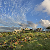 Buy canvas prints of Combestone Tor on Dartmoor by Richard GarveyWilliams