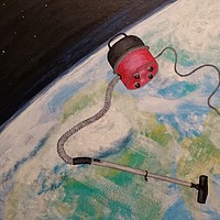 Buy canvas prints of Vacuum Of Space by Steve Boston