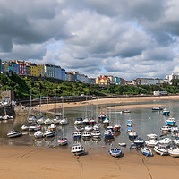 Buy canvas prints of Tenby Harbour by Brenda Belcher