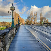 Buy canvas prints of Reading Bridge by Brenda Belcher