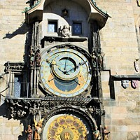 Buy canvas prints of The Prague Astronomical Clock or Prague Orloj  by M. J. Photography